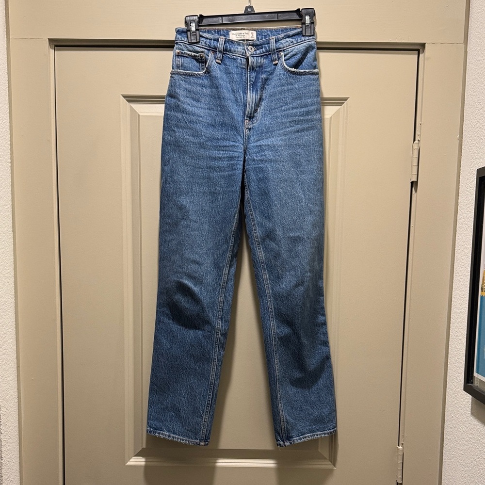Abercrombie & Fitch Classic Blue Straight Jeans